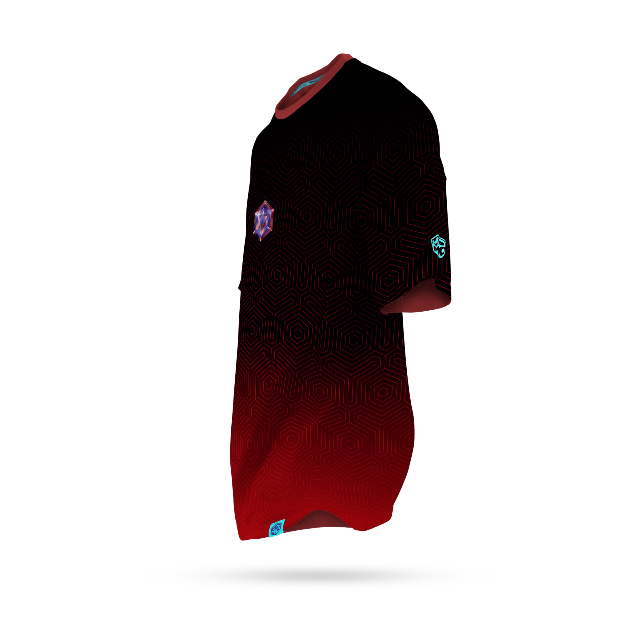 Crystal Logo Shirt Darkred