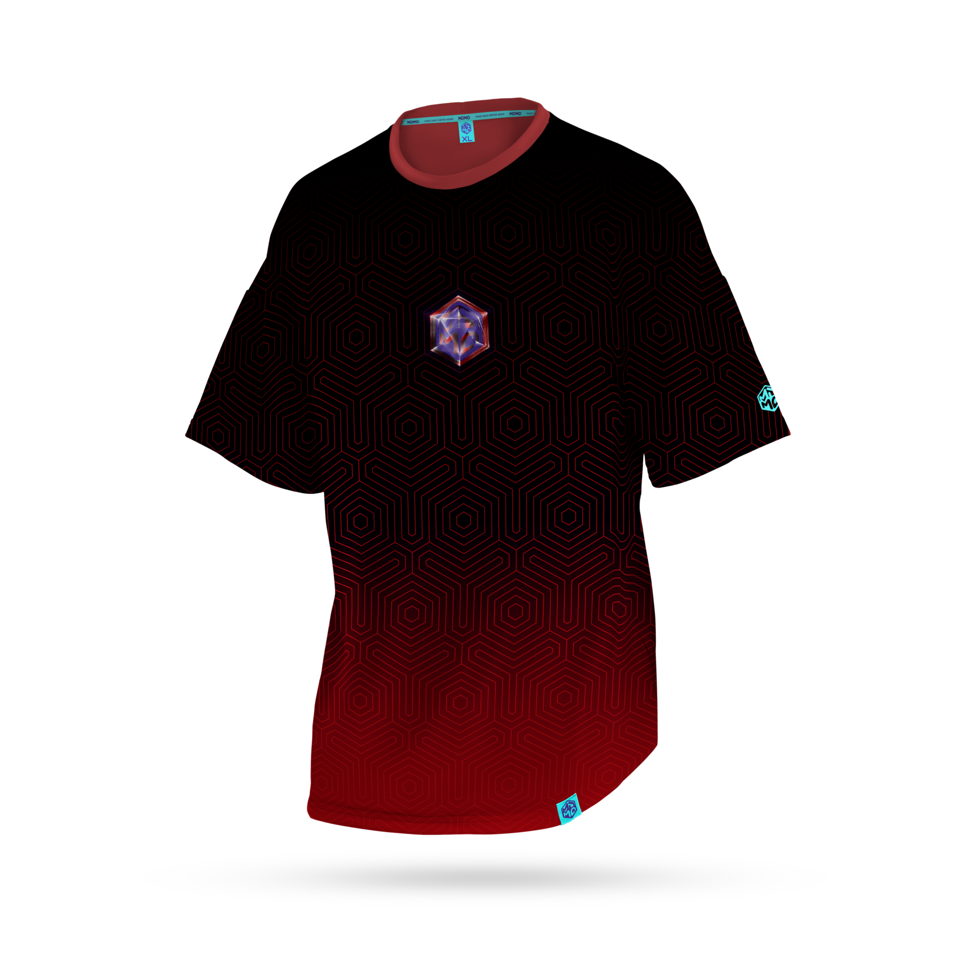 Crystal Logo Shirt Darkred