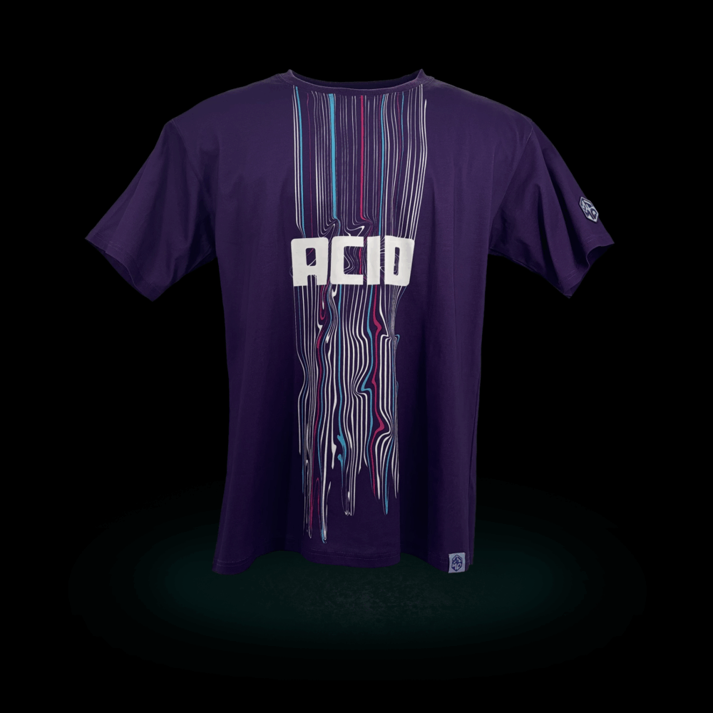 Acidlines Shirt Purple