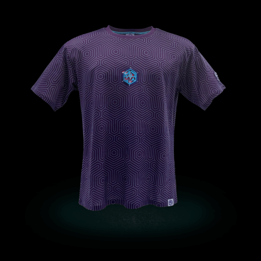 Crystal Logo Shirt Purple